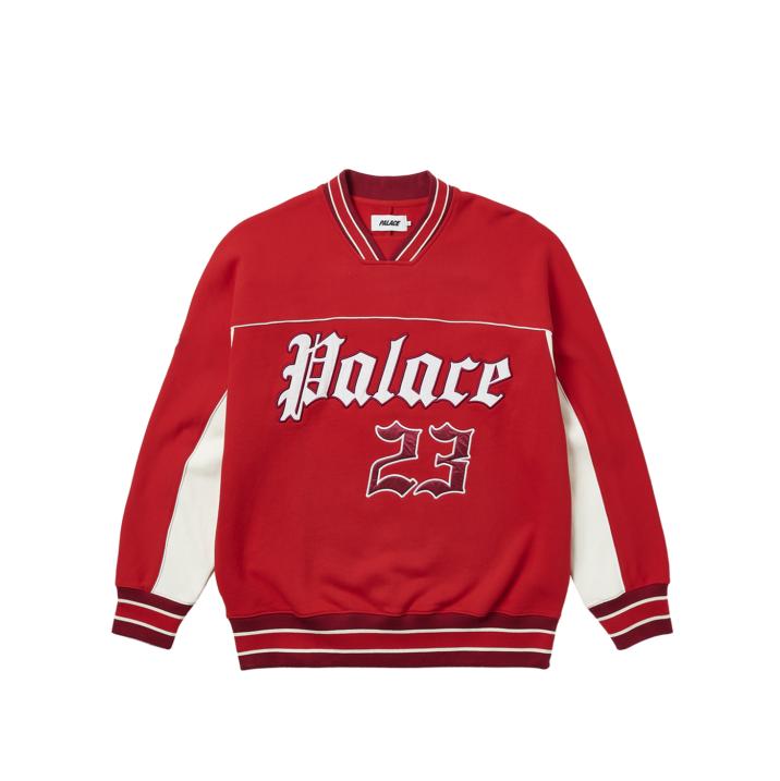 Thumbnail BELIEVE CREW TRUEST RED one color