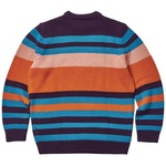 Thumbnail HEAVY STRIPE KNIT ORANGE one color