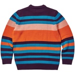 Thumbnail HEAVY STRIPE KNIT ORANGE one color