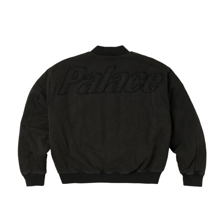 Thumbnail WASH OUT BOMBER JACKET BLACK one color