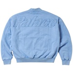 Thumbnail WASH OUT BOMBER JACKET CRYSTALISED BLUE one color