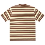 Thumbnail STRIPE T-SHIRT BROWN one color