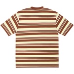 Thumbnail STRIPE T-SHIRT BROWN one color
