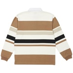 Thumbnail BIG STRIPE RUGBY TOP WHITE one color