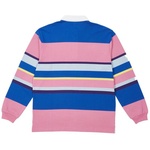 Thumbnail BIG STRIPE RUGBY TOP PINK one color