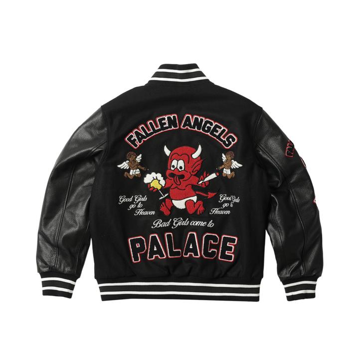 Fallen Angels Varsity Jacket Black - Spring 2023 - Palace Community