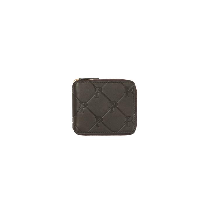Thumbnail PAL-M-GRAM LEATHER ZIP WALLET BROWN one color