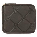 Thumbnail PAL-M-GRAM LEATHER ZIP WALLET BROWN one color