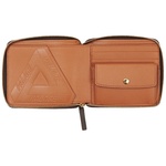 Thumbnail PAL-M-GRAM LEATHER ZIP WALLET BROWN one color