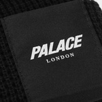 Thumbnail PALACE LONDON WAFFLE BEANIE BLACK one color