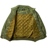 Thumbnail HEAVY CANVAS BOMBER JACKET THE DEEP GREEN one color