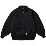 Thumbnail HEAVY CANVAS BOMBER JACKET BLACK one color