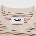 Thumbnail BOXY STRIPE T-SHIRT BROWN one color