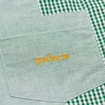 Thumbnail PATCHWORK STRIPE SHIRT GREEN one color