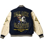 Thumbnail PALACE SAINTS VARSITY JACKET NAVY one color