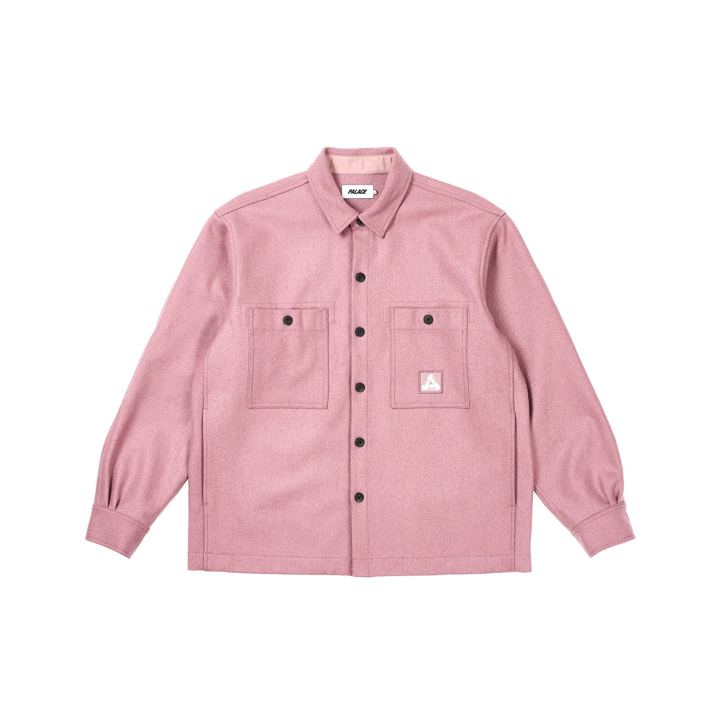 Thumbnail WOOL SHIRT JACKET DUSTY MAUVE one color