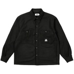 Thumbnail WOOL SHIRT JACKET BLACK one color