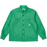 Thumbnail WOOL SHIRT JACKET SWEET PEA GREEN one color