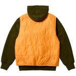 Thumbnail REVERSIBLE VEST HOOD THE DEEP GREEN one color