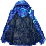 Thumbnail ARC SHELL HOODED JACKET SPIDER WEB BLUE one color
