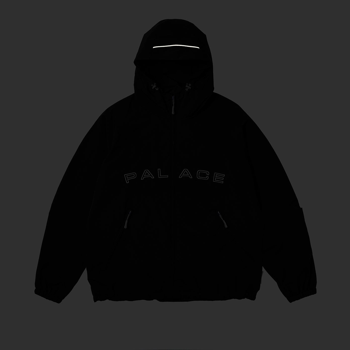 Thumbnail ARC SHELL HOODED JACKET BLACK one color