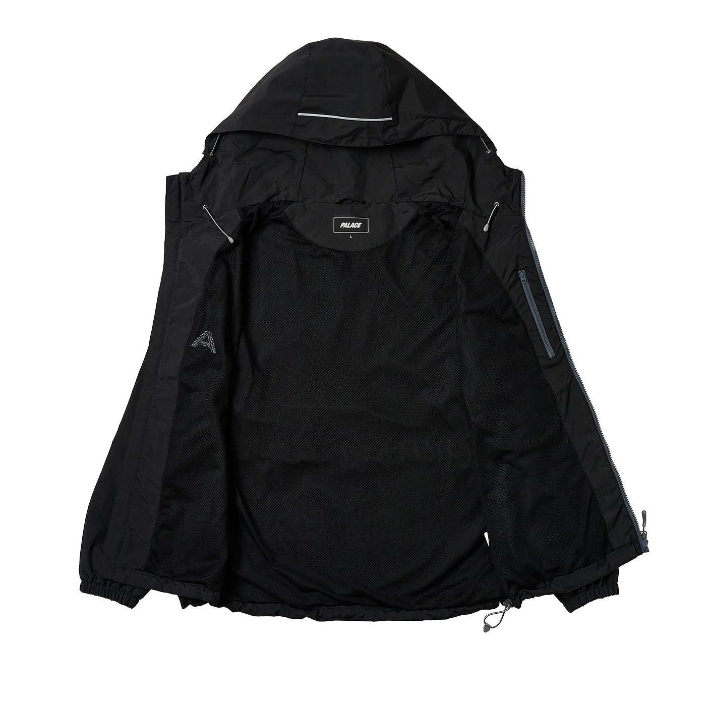 Thumbnail ARC SHELL HOODED JACKET BLACK one color