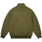 Thumbnail WAFFLE ON 1/4 ZIP THE DEEP GREEN one color