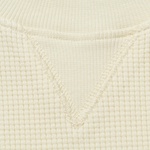 Thumbnail WAFFLE LONGSLEEVE SOFT WHITE one color