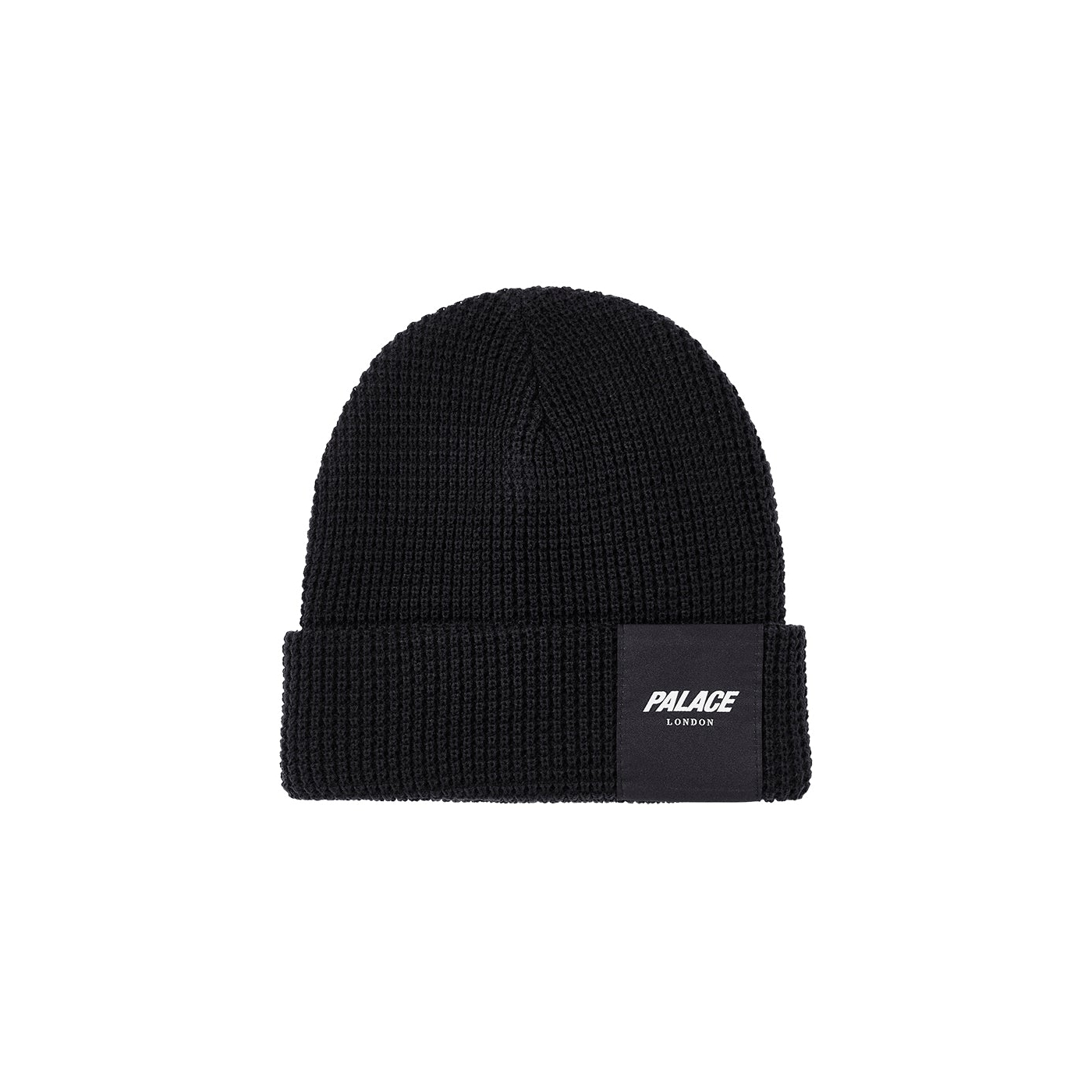 Thumbnail PALACE LONDON WAFFLE BEANIE BLACK one color