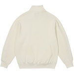 Thumbnail WAFFLE ON 1/4 ZIP WHITE one color