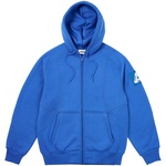 Thumbnail BONDED SHERPA ZIP HOOD PALATIAL BLUE one color