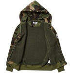Thumbnail BONDED SHERPA ZIP HOOD CAMO one color