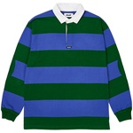 Thumbnail ELBOW STRIPE RUGBY BLUE /  GREEN one color