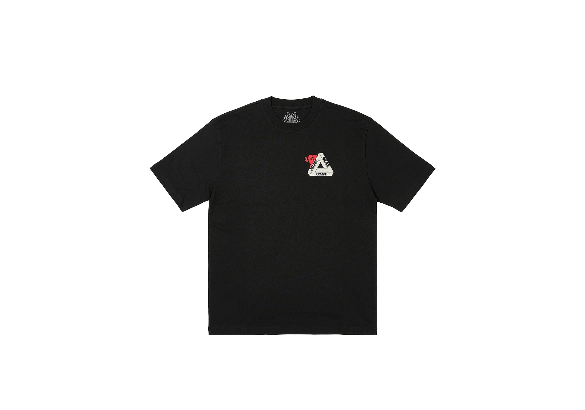 Tri-Hearts T-Shirt Black - Spring 2024 - Palace Community