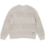Thumbnail OPEN STRIPE KNIT GREY one color