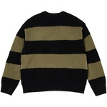 Thumbnail OPEN STRIPE KNIT BLACK /  GREEN one color