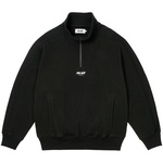 Thumbnail WAFFLE ON 1/4 ZIP BLACK one color