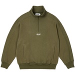 Thumbnail WAFFLE ON 1/4 ZIP THE DEEP GREEN one color