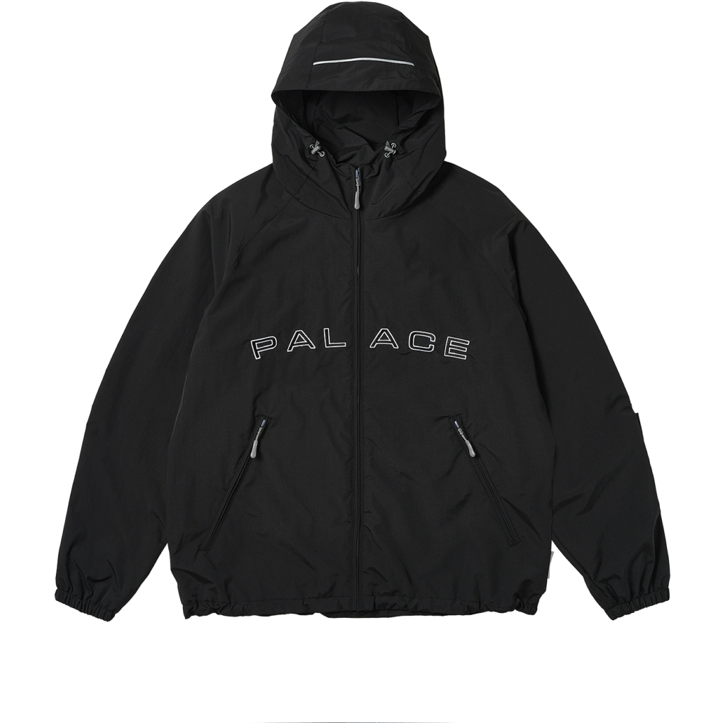 Thumbnail ARC SHELL HOODED JACKET BLACK one color