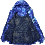 Thumbnail ARC SHELL HOODED JACKET SPIDER WEB BLUE one color
