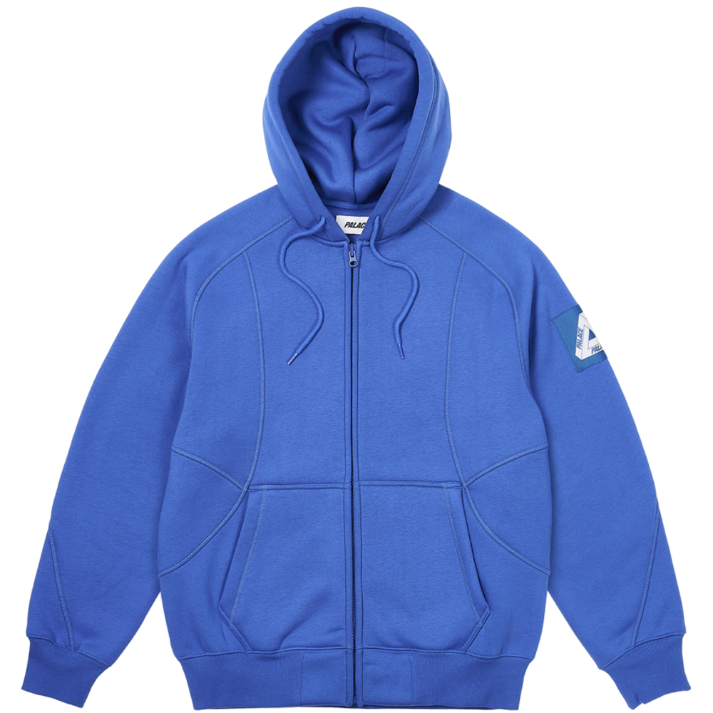 Thumbnail BONDED SHERPA ZIP HOOD PALATIAL BLUE one color