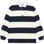 Thumbnail ELBOW STRIPE RUGBY WHITE / NAVY one color