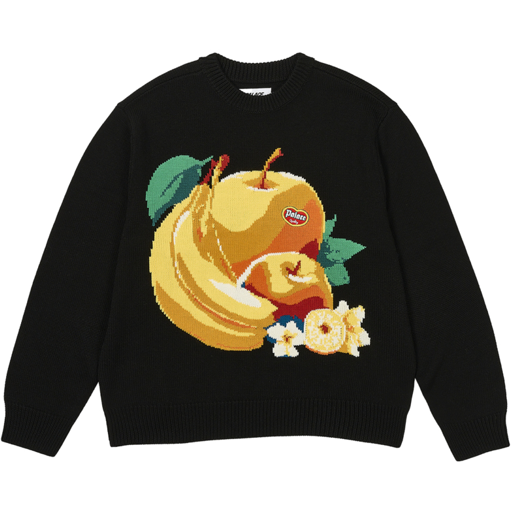 Thumbnail FRUIT LIFE KNIT BLACK one color