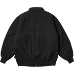 Thumbnail HEAVY CANVAS BOMBER JACKET BLACK one color