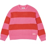 Thumbnail OPEN STRIPE KNIT PINK /  ORANGE one color