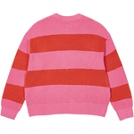Thumbnail OPEN STRIPE KNIT PINK /  ORANGE one color