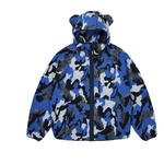 Thumbnail TEDDY FLEECE JACKET BLUE CAMO one color