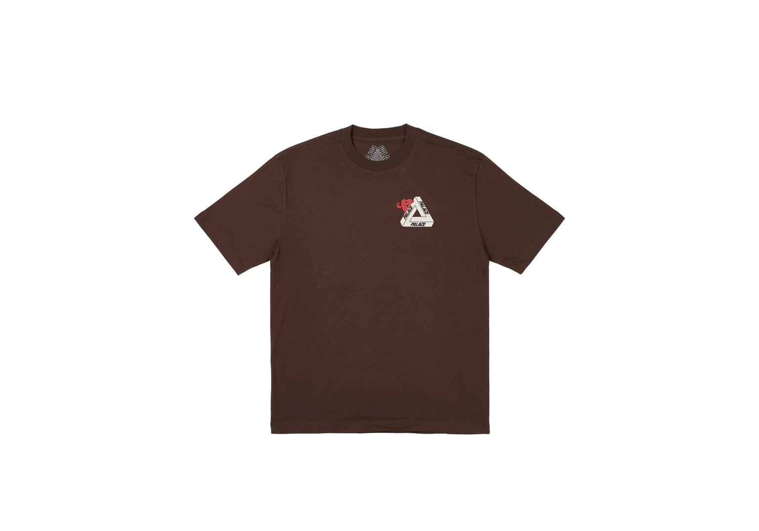 Tri-Hearts T-Shirt Nice Brown - Spring 2024 - Palace Community
