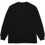 Thumbnail WAFFLE LONGSLEEVE BLACK one color