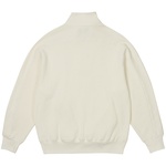 Thumbnail WAFFLE ON 1/4 ZIP WHITE one color